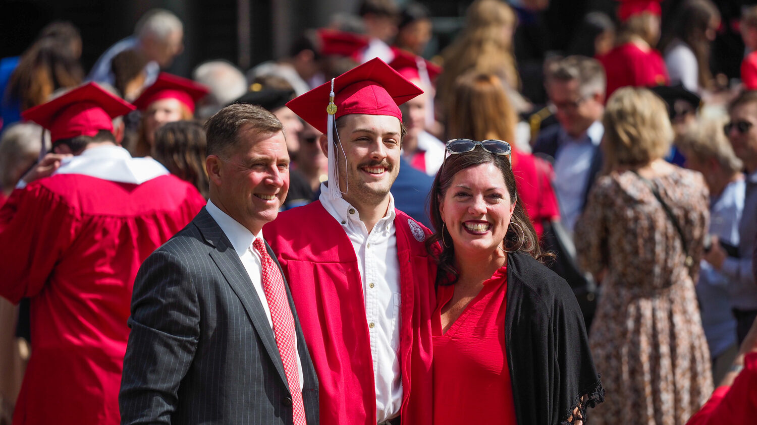 Family with Their NC State Graduate