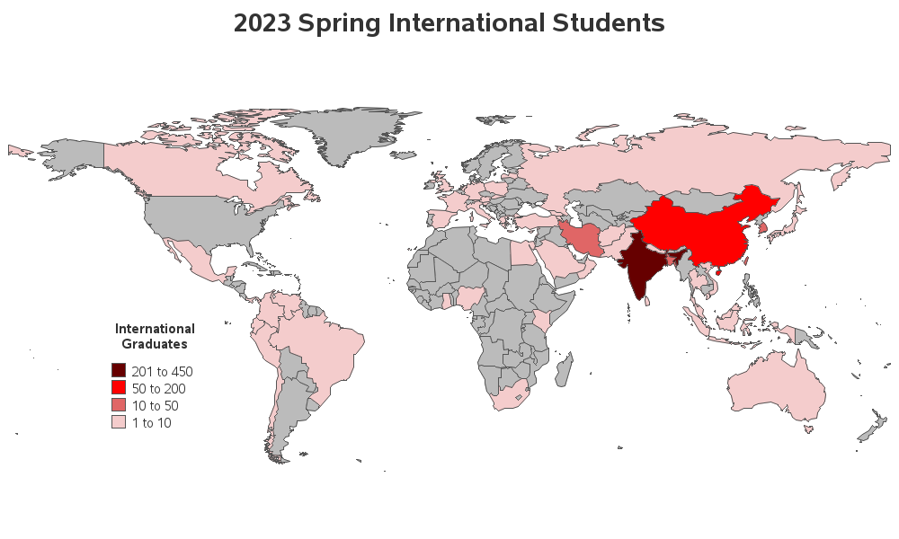 Spring 2023 International Graduates